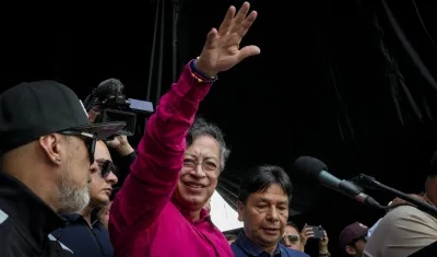 El Presidente Gustavo Petro.