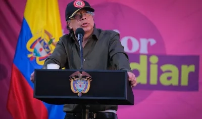 El Presidente de la República, Gustavo Petro.