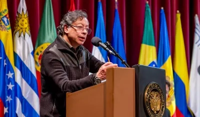 El Presidente de la República, Gustavo Petro.