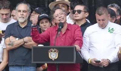 El Presidente colombiano, Gustavo Petro.