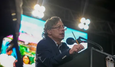 El Presidente de la República, Gustavo Petro.