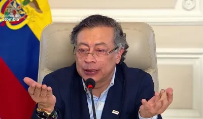 El Presidente de la República, Gustavo Petro.