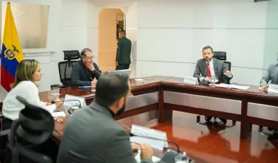 El Presidente Gustavo Petro y el Alcalde Galán.