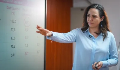 Piedad Urdinola, directora del Dane.