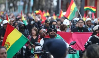 Protestas en Bolivia