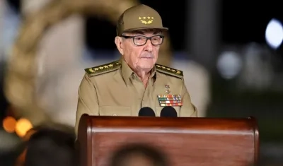 Expresidente cubano Raúl Castro. 