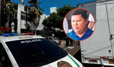 Raúl Antonio Jiménez Montes, empresario ileso en el atentado de este lunes en el norte de Barranquilla.