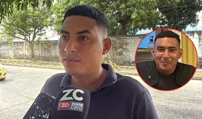 Raufit Enrique Bonett, hermano escolta asesinado en balacera del Norte. 
