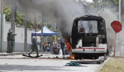 Reciente atendado criminal en Cali.