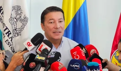 Hernán Penagos, registrador Nacional. 