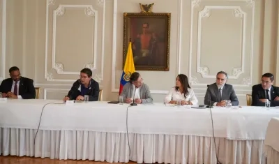 Imagen de la reunión.