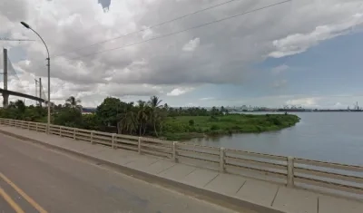 Los dos cuerpos fueron encontrados en el río Magdalena, altura del puente Pumarejo. 