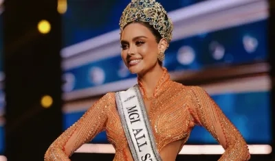 La modelo Vanessa Pulgarín, primera ganadora del Miss Grand International All Star.
