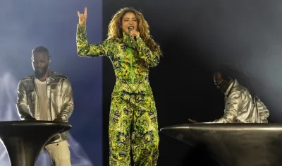 La cantante barranquillera Shakira.