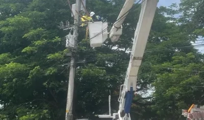 Trabajos de mantenimiento de Air-e
