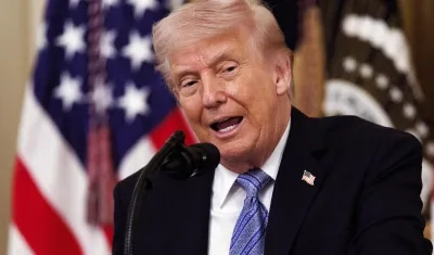 Donald Trump, presidente de Estados Unidos. 