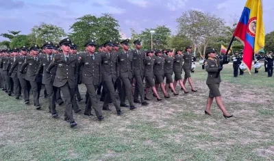 232 nuevos policías reforzarán la seguridad en Colombia 