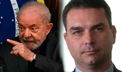 Lula y Flávio Bolsonaro empatan la intención de voto en Brasil de cara a las presidenciales.