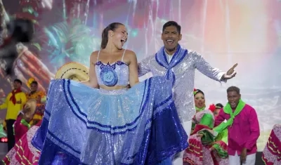 La reina del Carnaval, Michelle Char, participará en la muestra artística. 