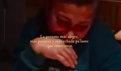 Yulixa Toloza en el video publicado por su sobrina.