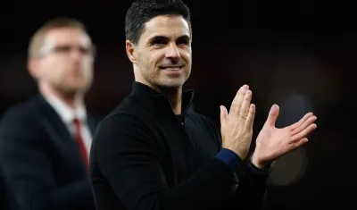 El español Mikel Arteta, entrenador del Arsenal. 