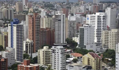 Panorámica de Barranquilla. Imagen de referencia. 