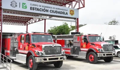 Estación de Bomberos en Barranquilla. 