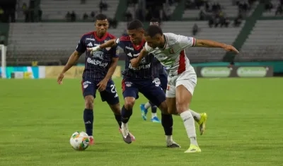 Junior logró su tercera victoria sobre Once Caldas en Manizales desde 2016.