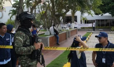 Imagen del desalojo.