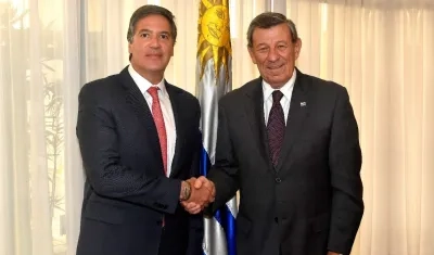 El exembajador de Colombia en Uruguay, Fernando Augusto Sanclemente.
