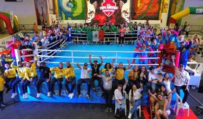 La primera edición de la Copa América de Boxeo se cumplió en Ibagué.