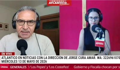 Transmisión de Atlántico en Noticias.