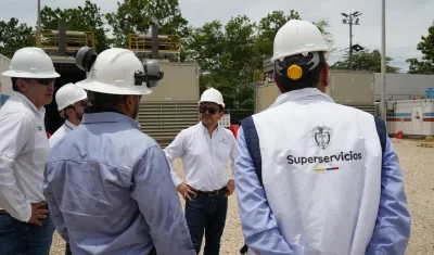 Felipe Duran, superintendente de Servicios Públicos Domiciliarios. 