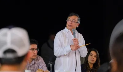 Gustavo Petro, presidente de Colombia. 