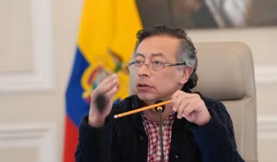 Gustavo Petro, presidente de la República. 
