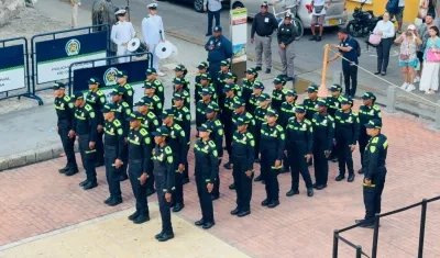 Nuevos policías para Bolívar. 