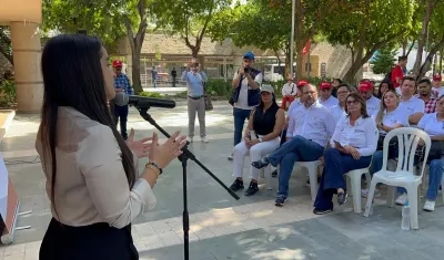 Maríantonia Tabares, directora de la Agencia Nacional de Seguridad Vial.