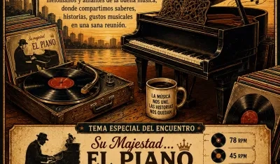 Afiche de la audición del domingo 5 de julio de 'Amigos de la Música'.