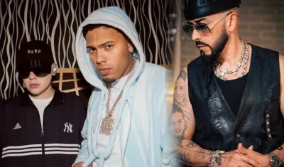 Bizarrap, Myke Towers y Yandel. 