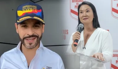 Abelardo De La Espriella y Keiko Fujimori.