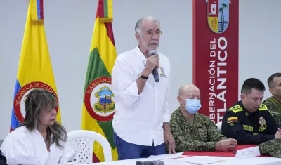 Gobernador Eduardo Verano. 