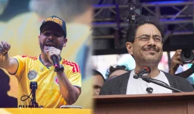 Abelardo De La Espriella e Iván Cepeda
