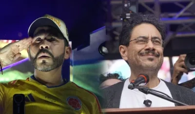 Abelardo De La Espriella e Iván Cepeda