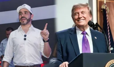 Abelardo De La Espriella y Donald Trump.