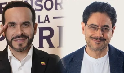 Abelardo De La Espriella e Iván Cepeda.