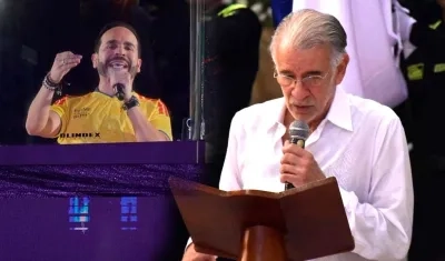 Abelardo De La Espriella y Eduardo Verano.