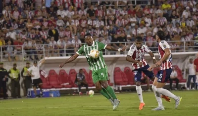 Alfredo Morelos, delantero de Atlético Nacional.