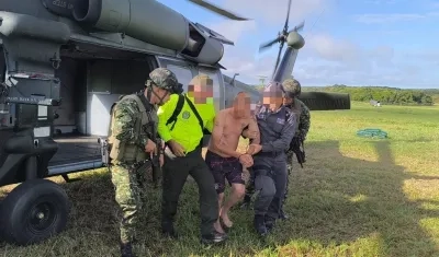Alias 'Mono huevo' en poder de las autoridades.