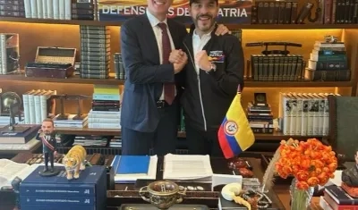 Bernie Moreno y Abelardo De La Espriella.