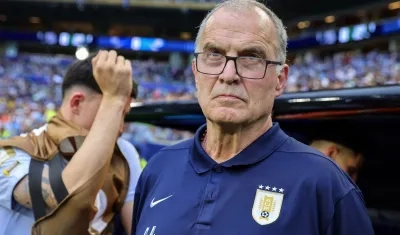 El seleccionador de Uruguay, Marcelo Bielsa.